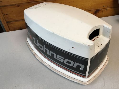 Early 80s johnson 25 hp 2 stroke 2 cylinder hood top cowl cover freshwater mn