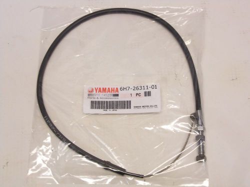 Nos yamaha 6h7-26311-01-00 throttle wire / cable 25eln 25ln 25esk 25elh 25sh