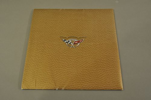 2003 chevrolet corvette sales brochure with outer sleeve &amp; cd