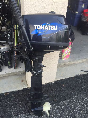 2016 tohatsu 4 hp outboard motor
