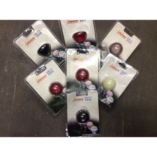 7 pack of retro/billiard series custom shift knobs gear shift knob no reserve