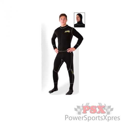 Fxr commander 50% merino mono one piece layer top &amp; bottom with balaclava