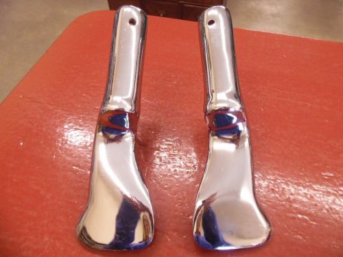 Vintage windshield stanchion pair touring open car roadster ford nice!