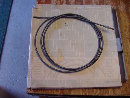 Nos smiths speedometer inner cable lhd triumph tr250 tr6 non od and j type od