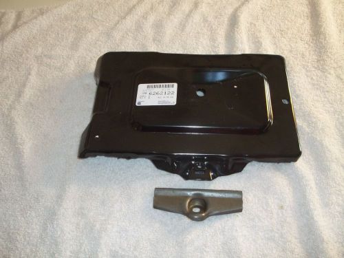 New gm 73 - 80 chevrolet gmc truck battery tray &amp; hold down clamp