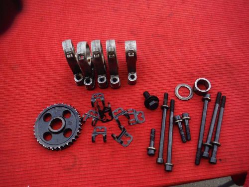 Mercedes benz 1974 450sl slc 107 right side camshaft towers gear clips good used