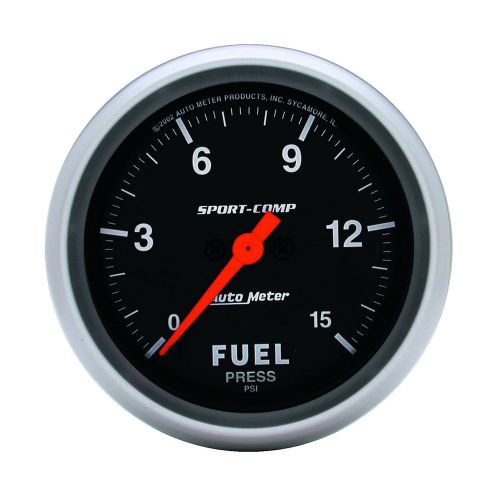 Auto meter 3561 sport-comp; electric fuel pressure gauge