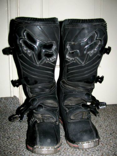 Fox racing men&#039;s off road motorcycle boots, men&#039;s us size 8