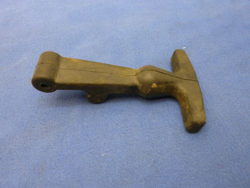 Salt spreader lid rubber latch replacement large handle 5&#034; long ,new