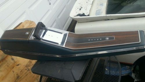 Buick gs center console