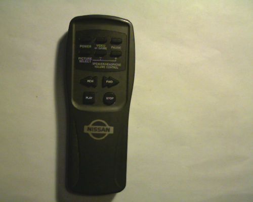 2001 2002 2003 nissan quest dvd video rear entertainment remote control