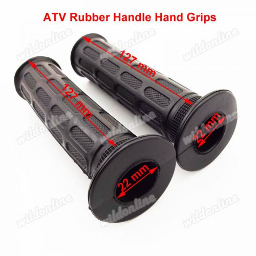 Atv rubber handle hand grips both sides 7/8&#034; 22mm for 50cc 110cc 125cc 150ccquad