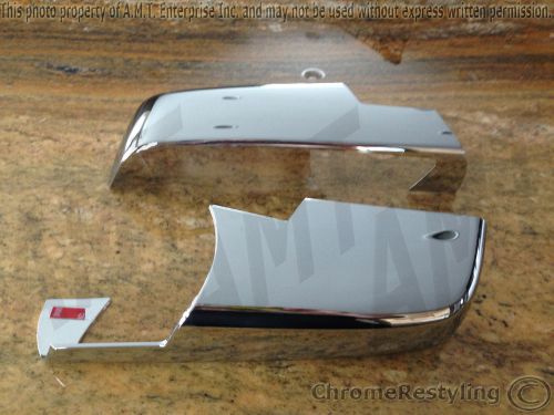 Gmc sierra chrome mirror covers for 2014-2015  (lower mirrors)