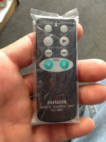 Aiwa remote control rc-m60yu  with instructions