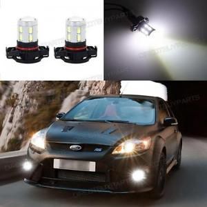 One pair 2504 psx24w 6000k led bulbs1-cree-xpe 5730 smd fog driving light