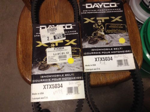 Dayco xtx 5034 extreme torque drive belt,ski-doo 2011-13 renegade adrenalin sled