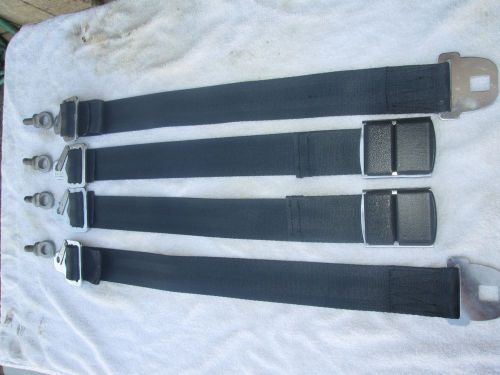 19631964 63 64 fomoco galaxie reconditioned black seat belts