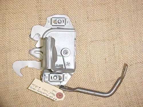 67 68 mustang and shelby hood latch and striker rod oem