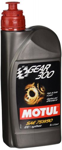 Motul gear 300 gearbox oil 1l (75w90) - 1l317811 / 100118