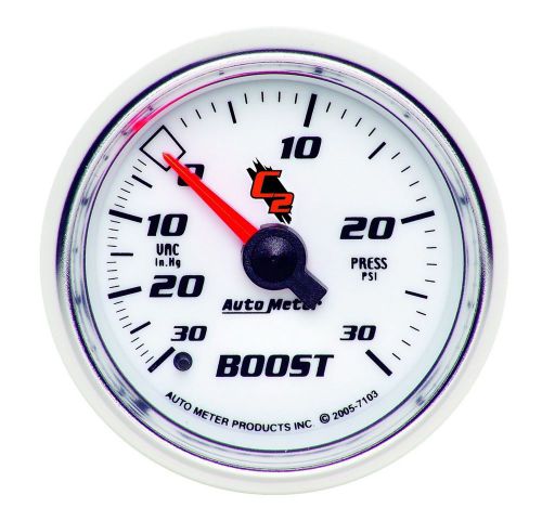 Autometer 7103 c2 mechanical boost/vacuum gauge
