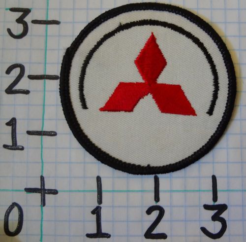 Vintage nos mitsubishi car patch from the 70&#039;s 001