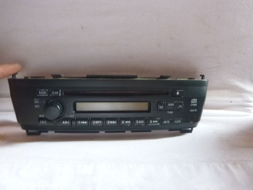 04-06 nissan sentra radio cd player face plate cy08b ch63080