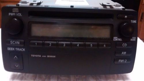 Toyota model no. 86120-02270 radio/cd car radio