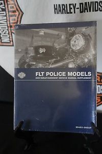 Harley davidson 2009 flt police service manual supplement 99483-09esp