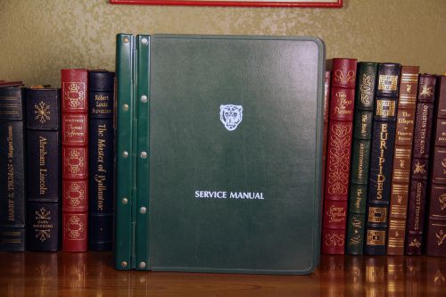 Jaguar service manual binder series 3 1988