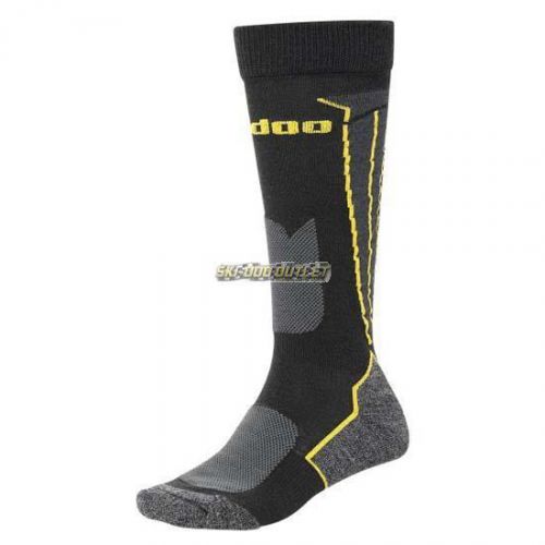 2017 ski-doo men&#039;s active / race socks - yellow