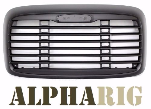 2000-2008 oe style black grille w/bug screen freightliner columbia new