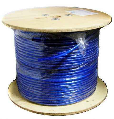 Monster cable 18 feet 4 gauge blue car amp power wire