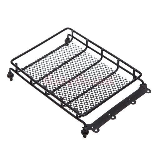 Full metal roof luggage rack carrier for rc 1:10 model cars trucks axial hpi
