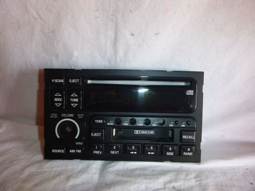 00-01 buick lesabre radio cd cassette face plate 09393524 jc3824