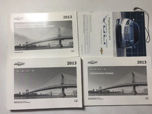 2013 chevy volt owner manual, charge cord user guide w/ infotainment system