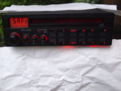 Vintage audi gamma cd radio head unit oldtimer  needs code
