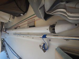 Spinnaker reaching staysail pole complete with hardware 6&#039;6&#034; excellent sailboat