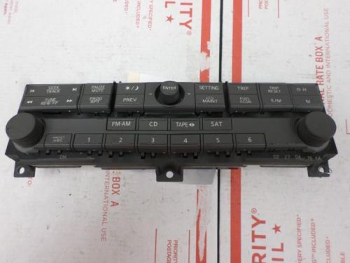 Radio nissan maxima 2004 2005 28395-7y000 w/o navigation oem