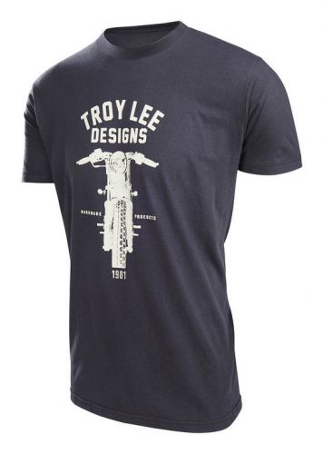 Troy lee designs racer dayz 2016 mens short sleeve t-shirt smoke gray
