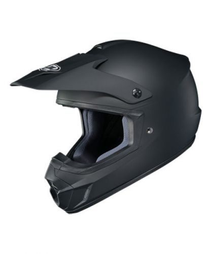 Hjc cs-mx ii matte black snowmobile helmet