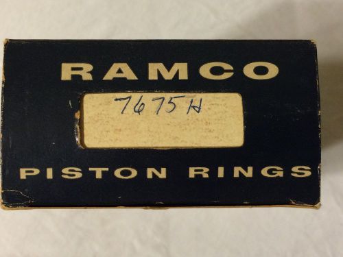 Trw / ramco new old stock vintage piston rings set #7675 std