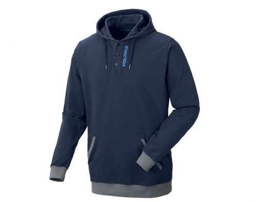 Oem polaris navy blue backcountry hoody hoodie sweatshirt sizes s-3xl