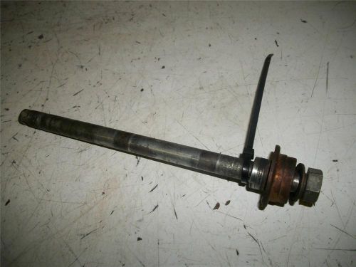 77 yamaha dt 100 enduro front axle w / spacer ia