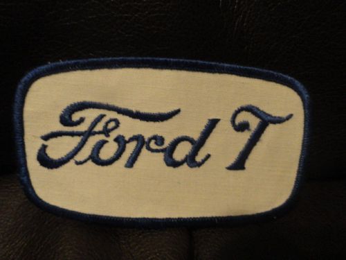 Ford t patch - nos - original - vintage - 4 1/2 x 2 1/2 inches