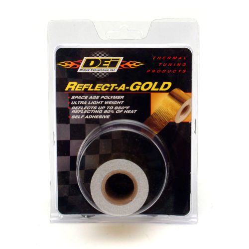 Dei 10394 reflect-a-gold tape 1-1/2&#034; x 15ft roll heat reflective aluminized