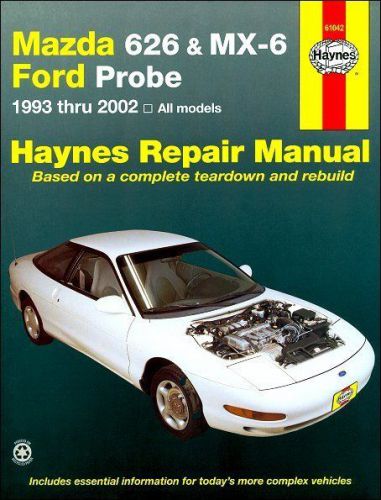 Mazda 626, mx-6, ford probe repair manual 1993-2002