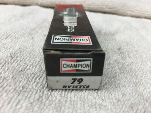 1 new champion spark plug 79 rv15yc6  for 1970&#039;s-80&#039;s gm plugs free shipping wow