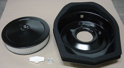 67 pontiac gto ram air pan/filter  fits 65&amp;66 w/5&#034; carb
