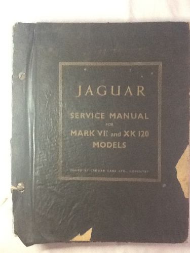 Jaguar model 120-140 service manual