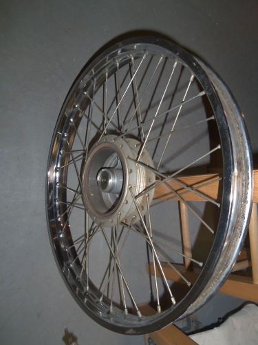 Front wheel for 1972 suzuki